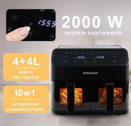 BERGMANN YA fritieris 5L