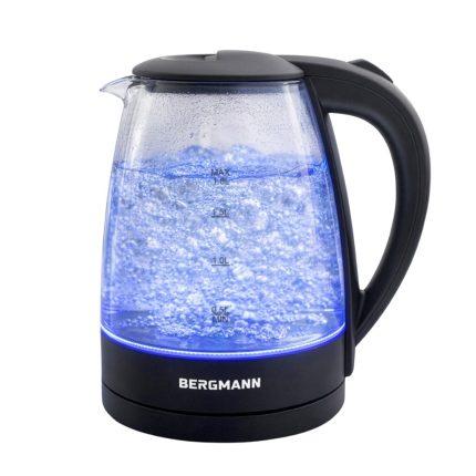 BERGMANN ZH001 1,8 l 2200 W stikla elektriskā tējkanna