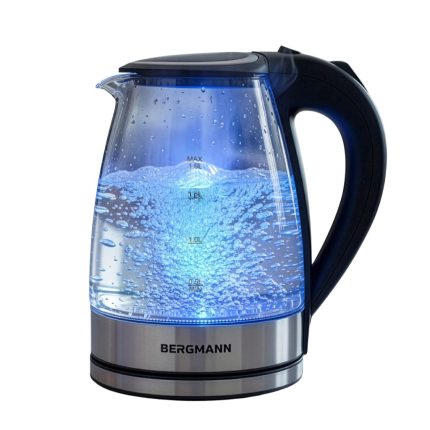 BERGMANN ZH003 1,8 l 2200 W stikla elektriskā tējkanna