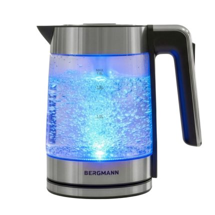 BERGMANN ZH004 1,8 l 2200 W stikla elektriskā tējkanna